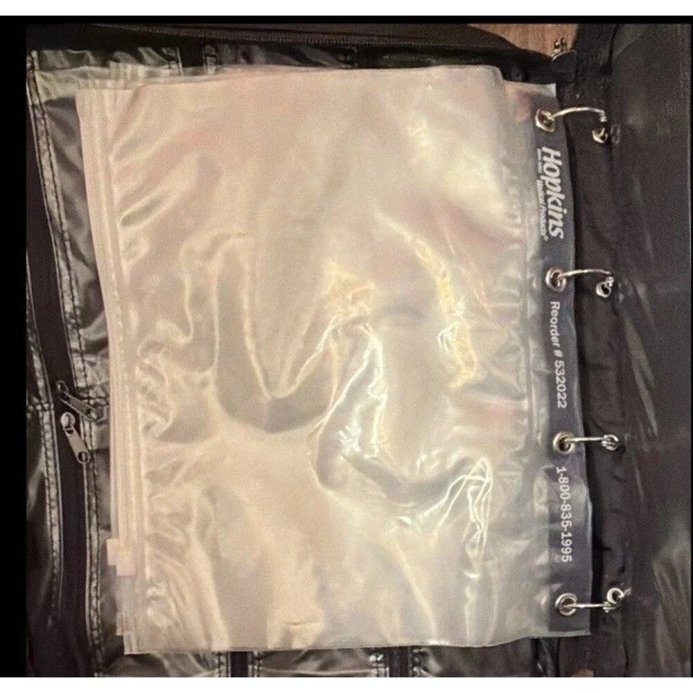 Hopkins Medical Products Rolling Med Bag with EZ-View: Waterproof,Laptop Section